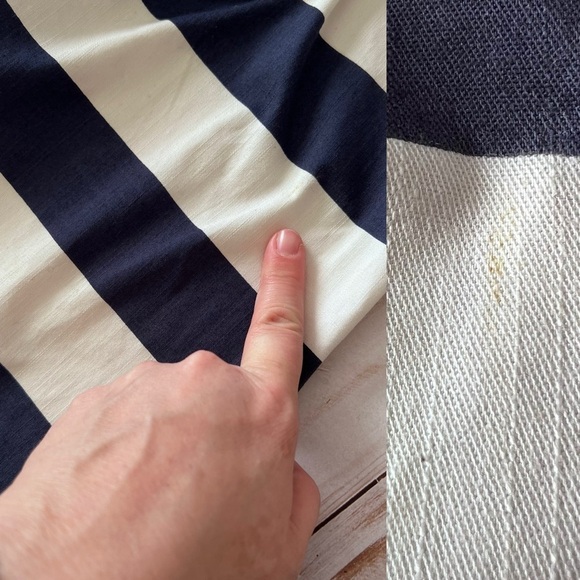 NWT Tuckernuck Sail to Sable Cowl Neck Shift Dress in Navy and White Stripe XS - Picture 13 of 13